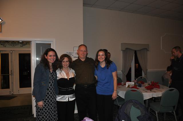 November 7, 2009 - AHVRS 20th Anniversary Installation Banquet - Janis, Shannon, Andrew, Katie